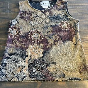 Vintage Women's Sleeveless Top Fairy Whimsi